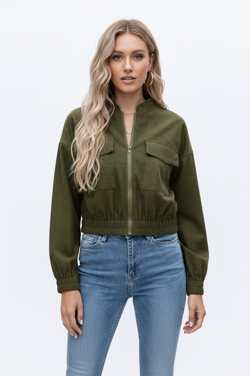 PETRA | CASUAL LEATHER COAT