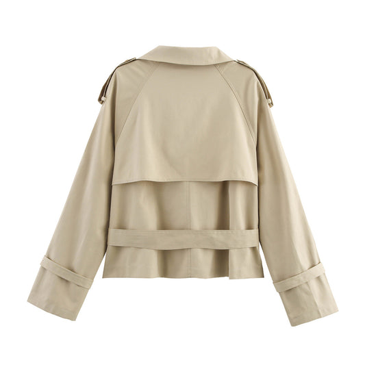ELISE | BELTED NOTCH TRENCH