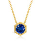 CLARA | BIRTHSTONE GOLD PENDANT