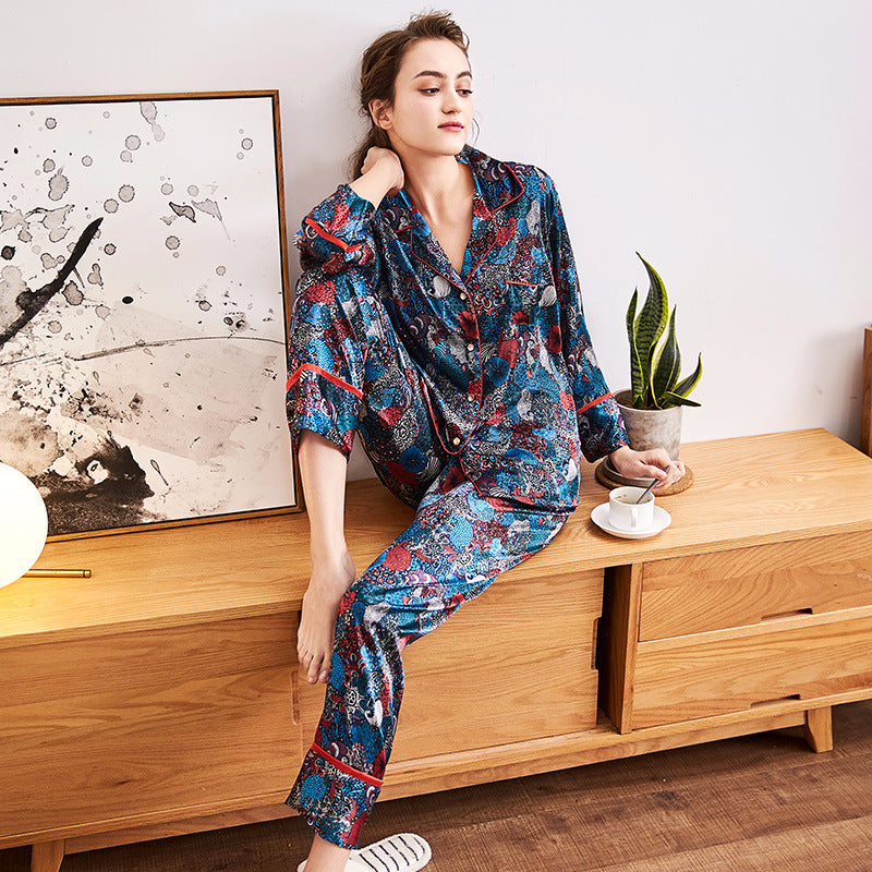 AURORA | SPINNING SILK PYJAMA SET