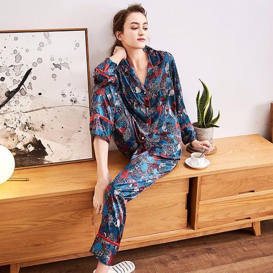 AURORA | SPINNING SILK PYJAMA SET