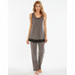 ZARA | CONTRAST STITCH LOUNGE SET