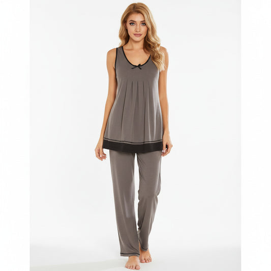 ZARA | CONTRAST STITCH LOUNGE SET