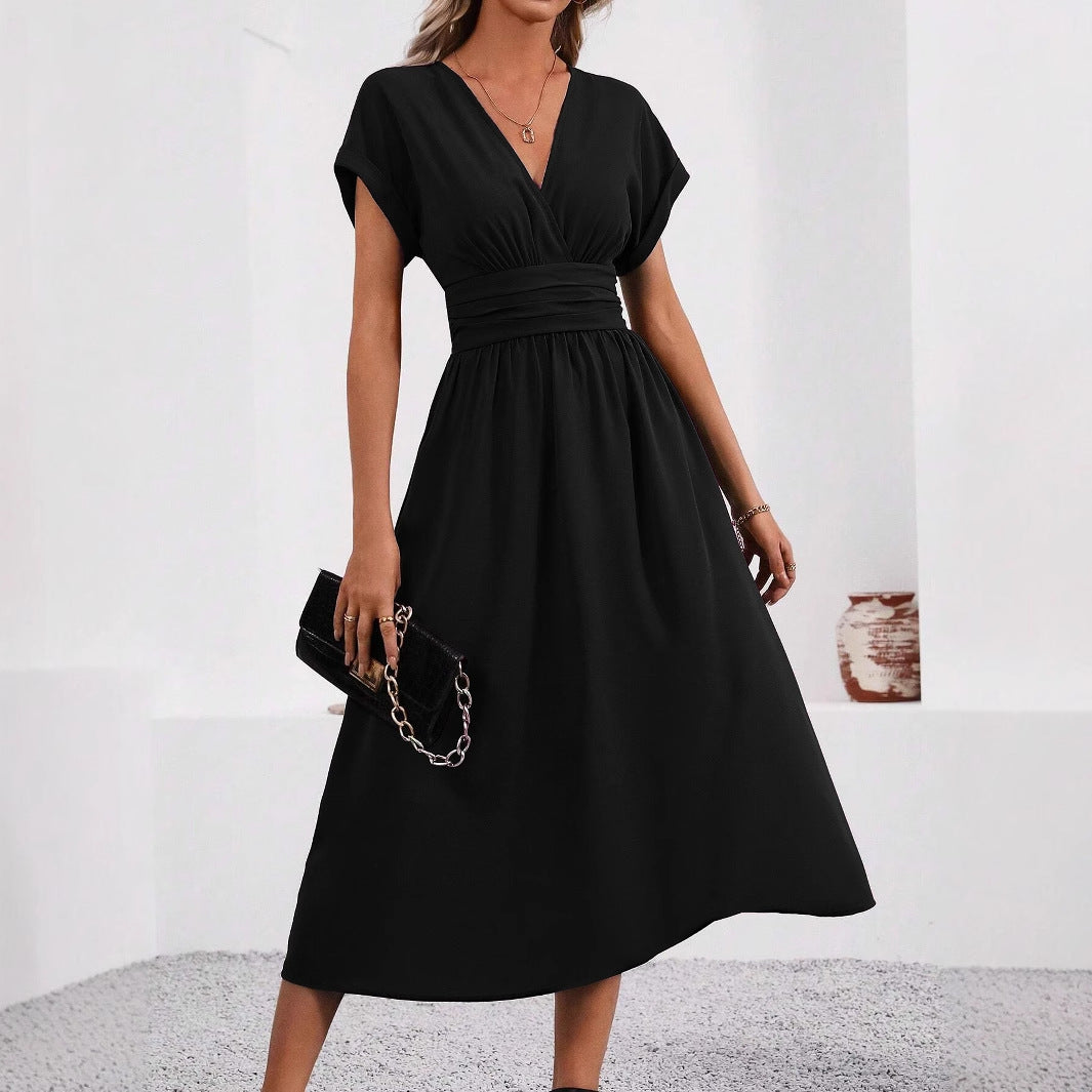 ELISE | CINCHED WAIST MIDI