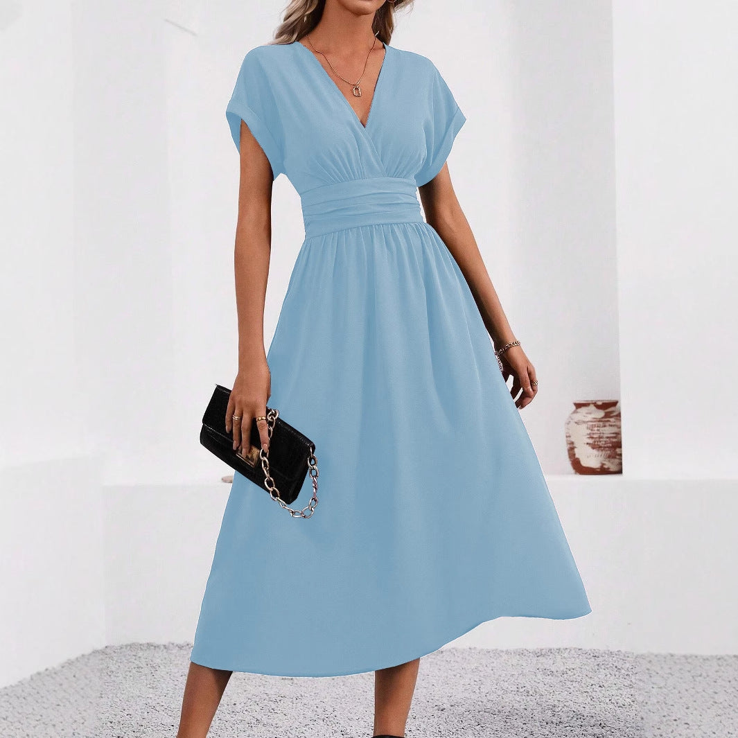 ELISE | CINCHED WAIST MIDI