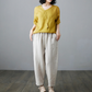 CÉLINE | CROPPED LINEN PANTS