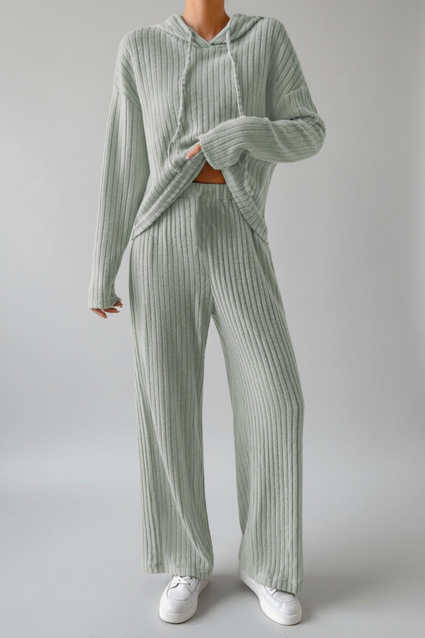 COSETTE | RIBBED LOUNGEWEAR TWO-PIECE SET