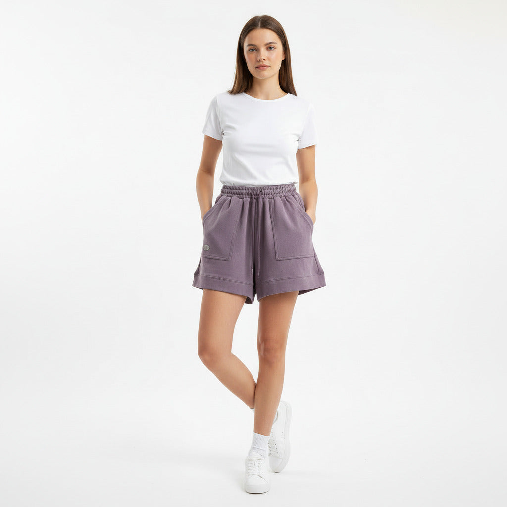 SLOANE | RELAXED LINEN-BLEND SHORTS