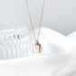 HANA | SQUARE MINIMALIST PENDANT