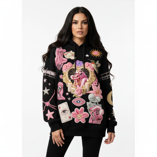 ONYX | OVERSIZED PRINT TOP