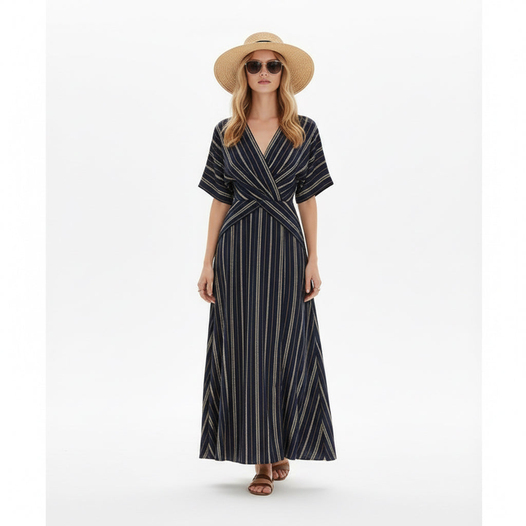 ISLA| BOHO STRIPED DRESS