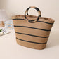 BEACH | WOVEN ROUND BEACH BAG