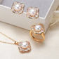 NOVA | PEARL TRIO JEWELRY SET