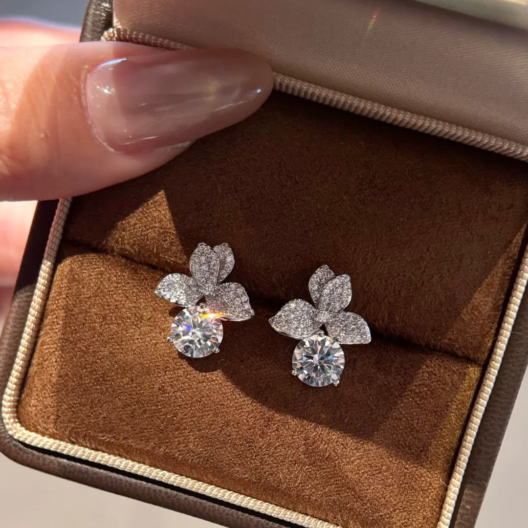 LUXE | 2-CARAT ZIRCONIA STUDS