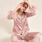 LUNA | FEATHER SATIN SET