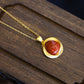 RUBY | SOUTHERN RED AGATE PENDANT