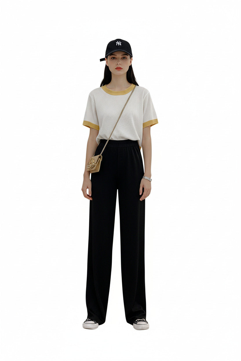 EDEN | FLUID WIDE-LEG PANTS