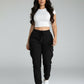 TARA | DRAWSTRING CARGO PANTS