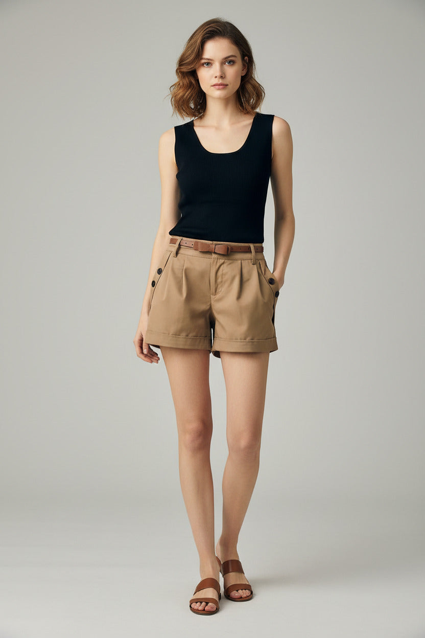 NARA | SLIM KOREAN SHORTS