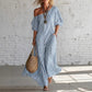 LYRA | STRIPED OFF-SHOULDER DRESS