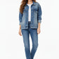 LUCIE | PRINTED DENIM JACKET