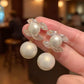 LUNA | PEARL ZIRCON STUD EARRINGS
