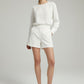 REINA | TWEED SHORTS