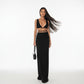 FLAVIE | WRAPPED STRAP DRESS