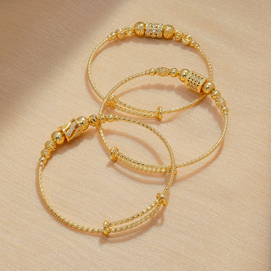 SERAPHINA | ARABIC GOLD BANGLE