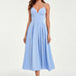 TESSA | COLORBLOCK SWING DRESS