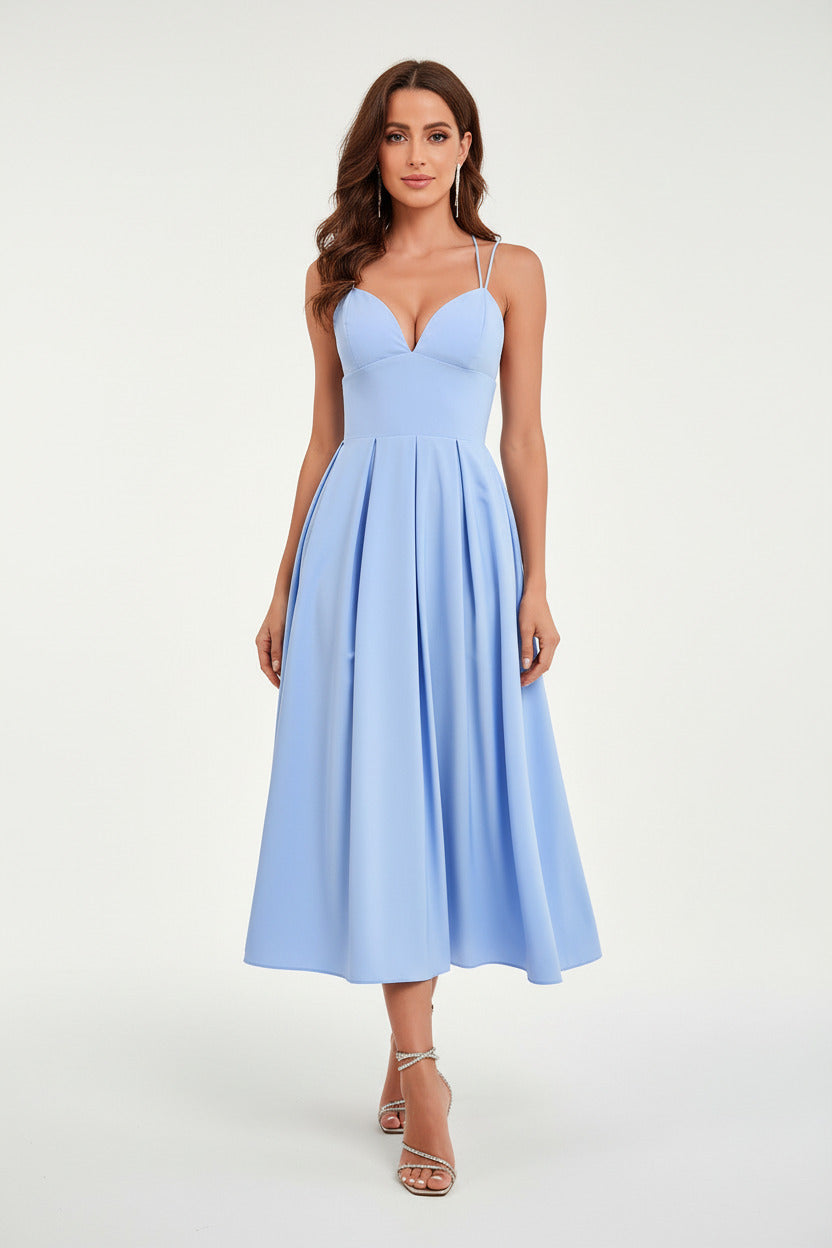 TESSA | COLORBLOCK SWING DRESS