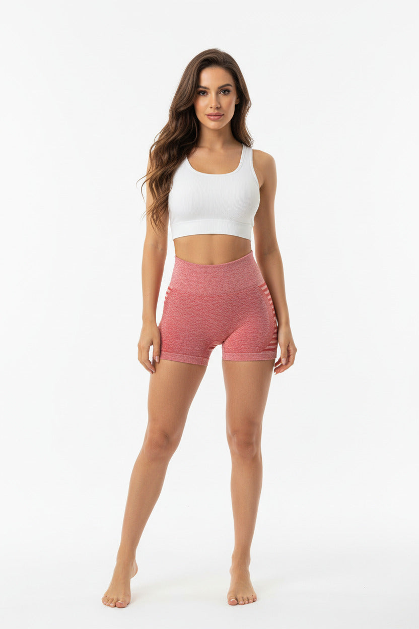 MIXA | STRIPE BIKER SHORTS