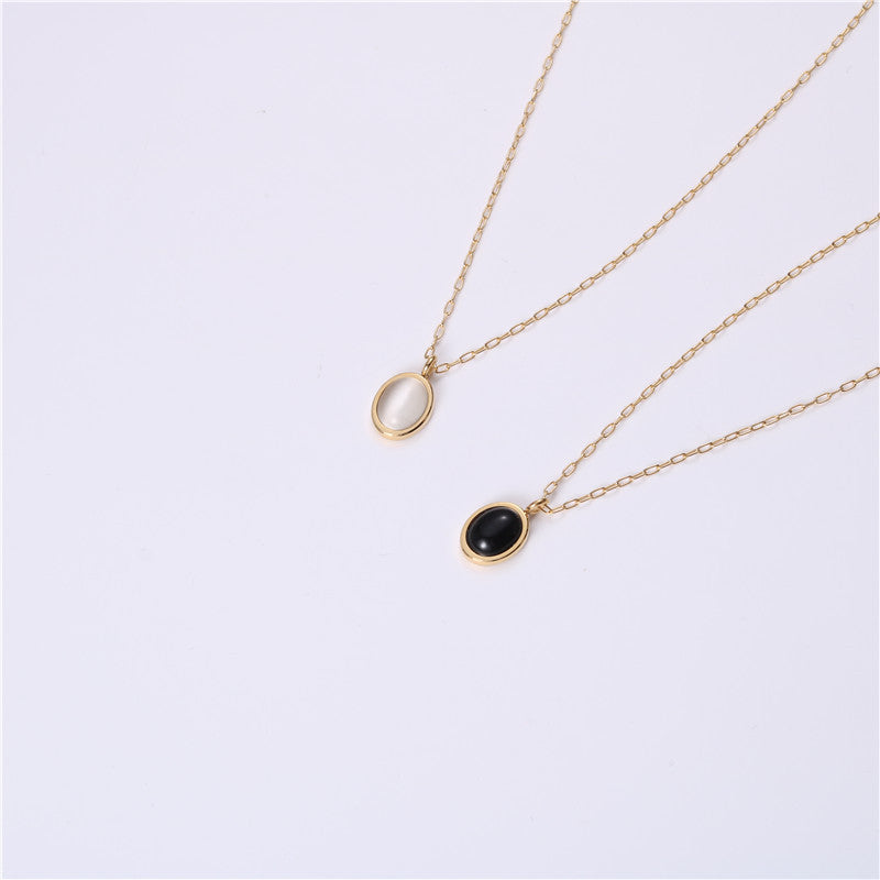 LUNA | CLAVICLE STEEL CHAIN