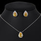 RAIN | WATER DROP ZIRCON SET