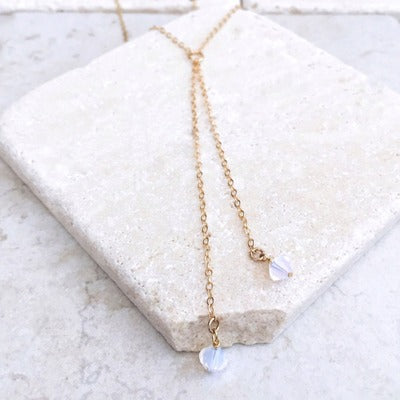 MIA | CRYSTAL DOUBLE CHAIN