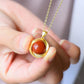 RUBY | SOUTHERN RED AGATE PENDANT