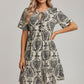 LARA | RUFFLED HEM DRESS
