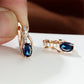 GARNET | CHAMPAGNE GOLD EAR CLIPS