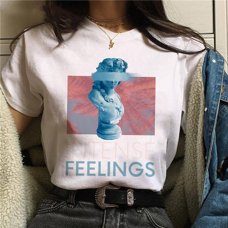 DIANA | ARTISTIC PORTRAIT PRINTED TEE