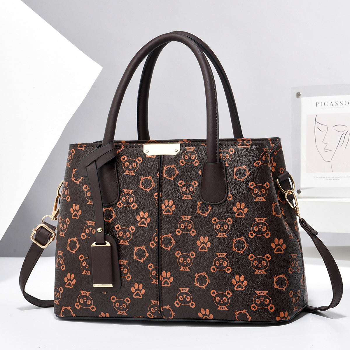 AURORA | MULTI-TONE LEATHER TOTE