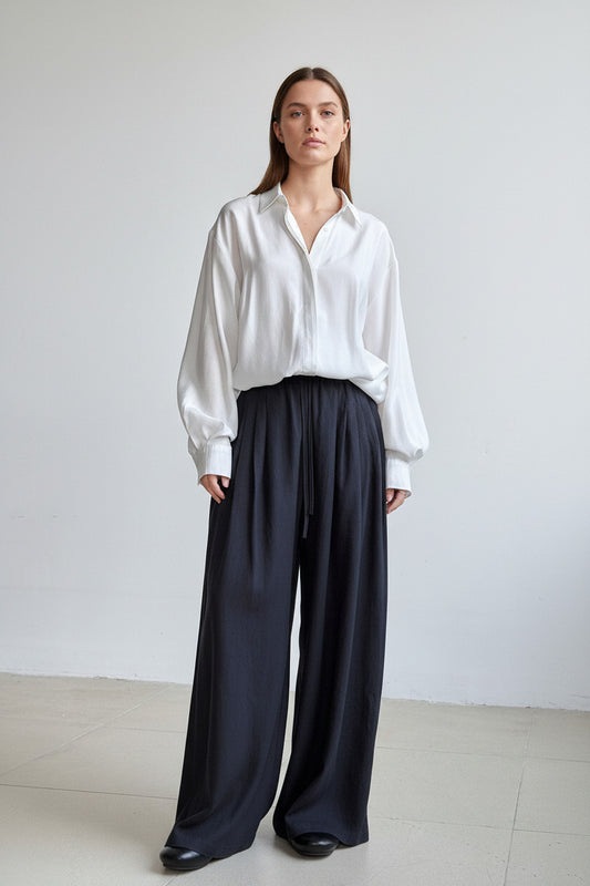 CELESTE | RELAXED LINEN TROUSERS