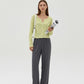 COLETTE | DRAPED CASUAL WIDE-LEG PANTS