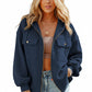 CAMILLE | THERMAL ZIP COAT