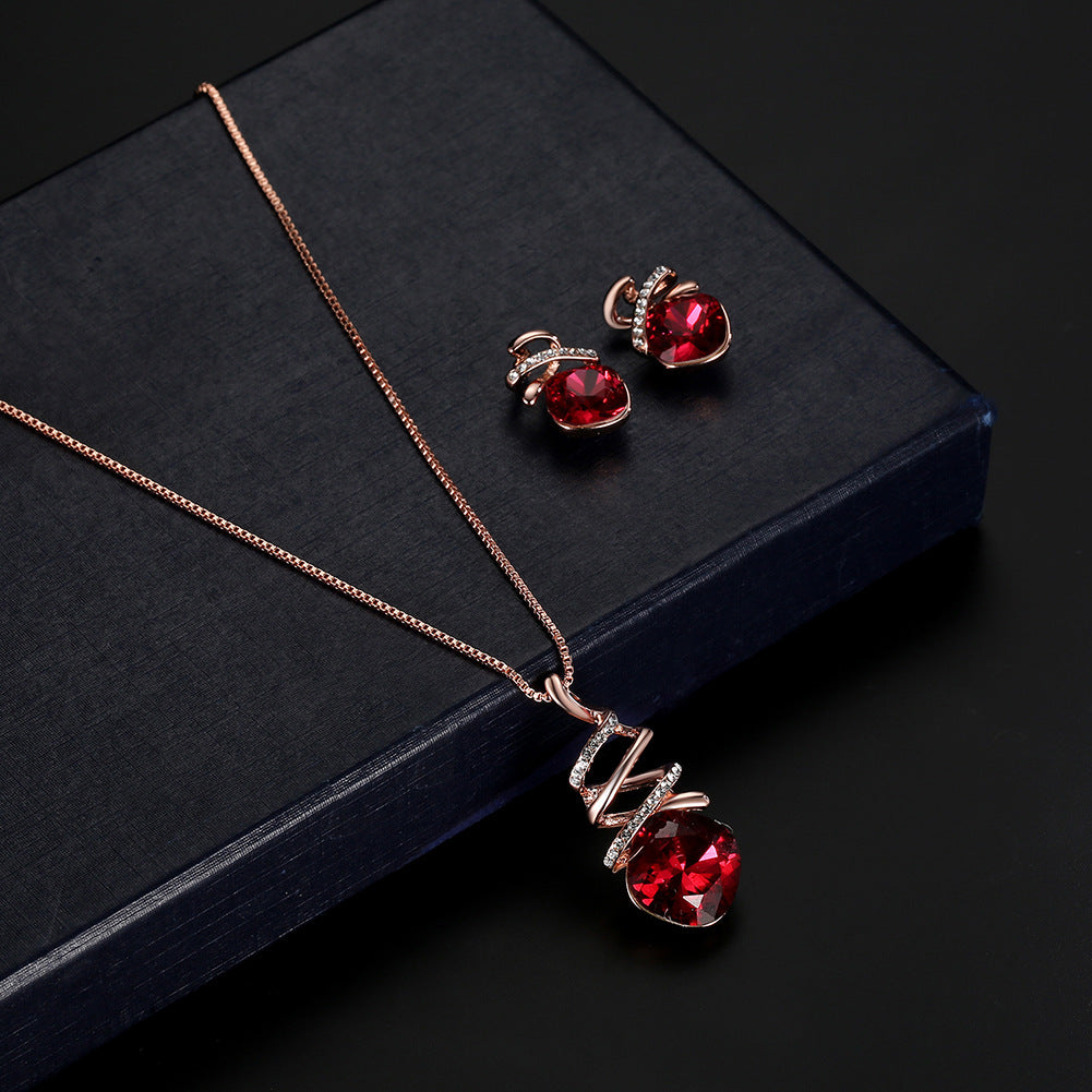 BRIDAL | BRIDAL NECKLACE EARRINGS SET
