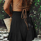 LULU | RUFFLE LACE-UP