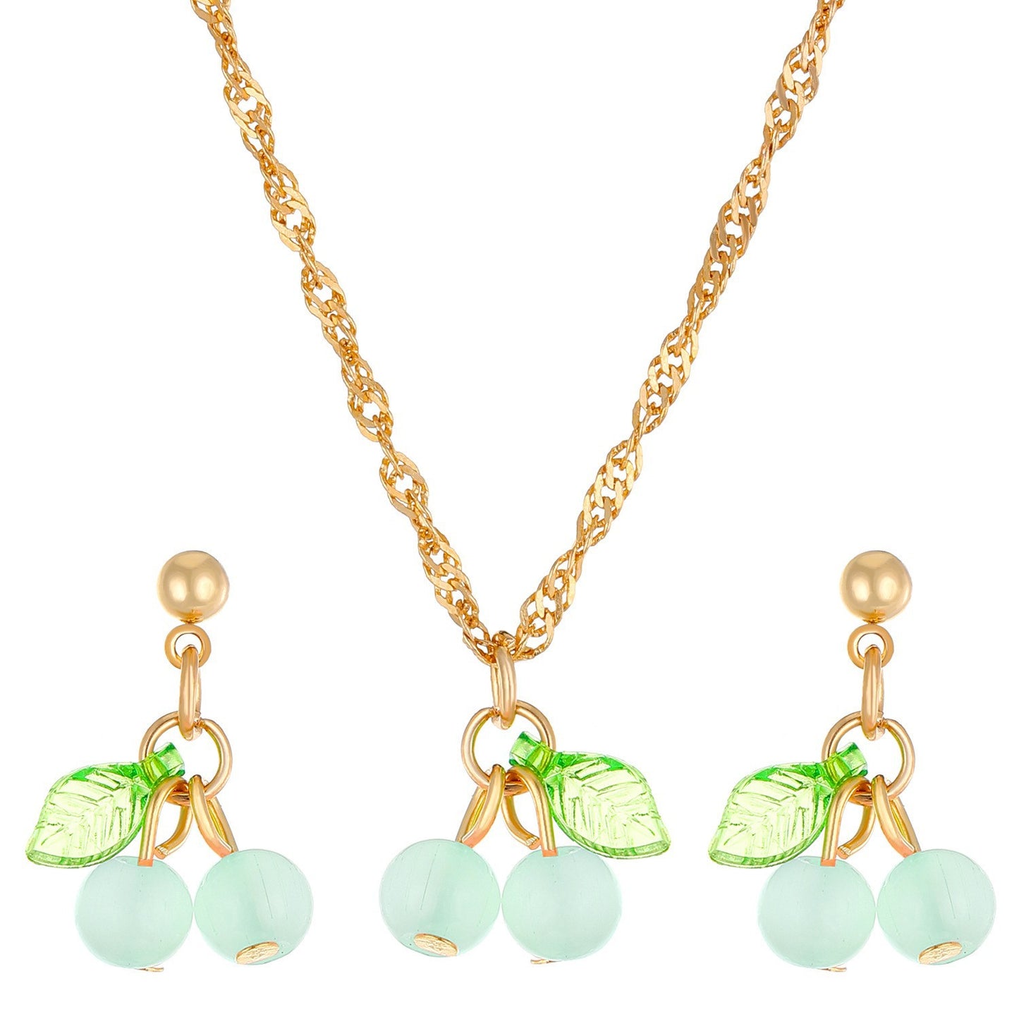 IRIS | CHERRY CLAVICLE SET