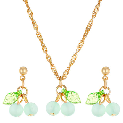 IRIS | CHERRY CLAVICLE SET
