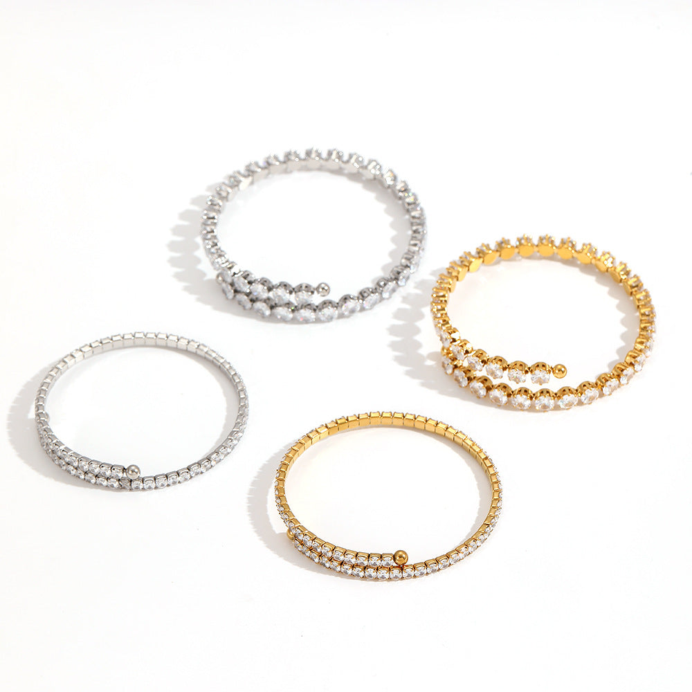 STEEL | DIAMOND STEEL BRACELET