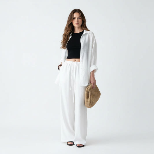 NOÉMIE | SOFT LINEN PANTS