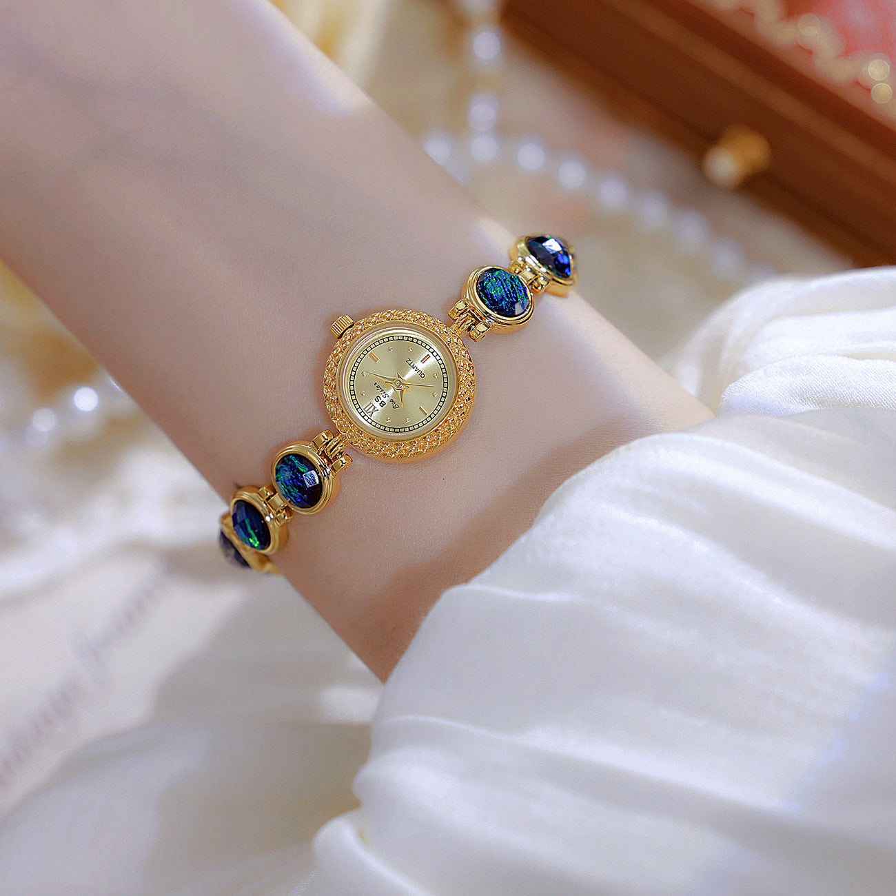 LUNA | MALACHITE LUXE WATCH